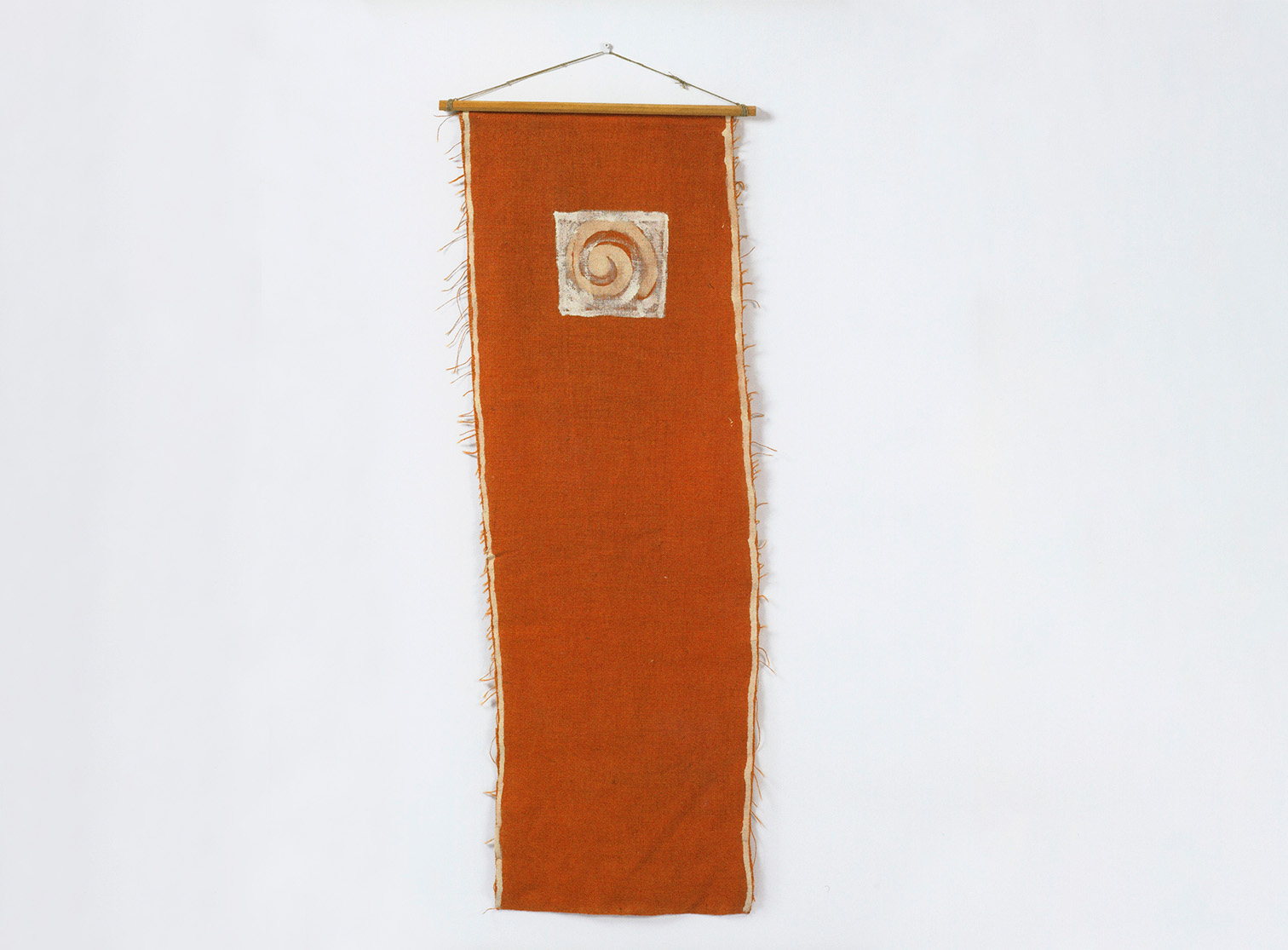 oeuvres Untitled (orange wall hanging) Barry Flanagan